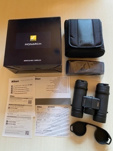 売れました！Nikon モナークM7 8x30 新品 未使用品