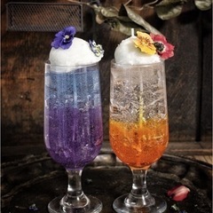 ボタニカルクリームソーダキャンドルWS