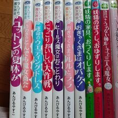 子供児童書　15冊　あんびるやすこシリーズ　なんでも魔女商会　魔法の庭のものがたりの画像