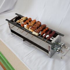 鉄板付き プロパン 焼鳥 やきとり 焼き機器 模擬店 独立開業 お祭り