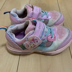 子ども用光るスニーカー　お試し　18センチの画像