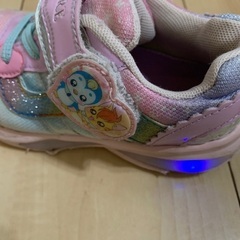 子ども用光るスニーカー　お試し　18センチの画像
