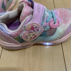 子ども用光るスニーカー　お試し　18センチの画像