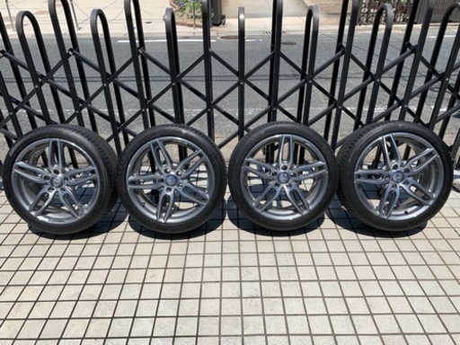 【新車外し】ベンツ・AMG本物ホイル・CLAAMG Line後期・A・B・C・E等