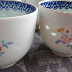 【無料】湯飲み 器 和柄 ×6個の画像