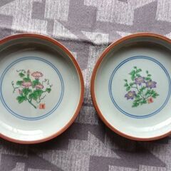 【無料】花 和小皿 ×2個