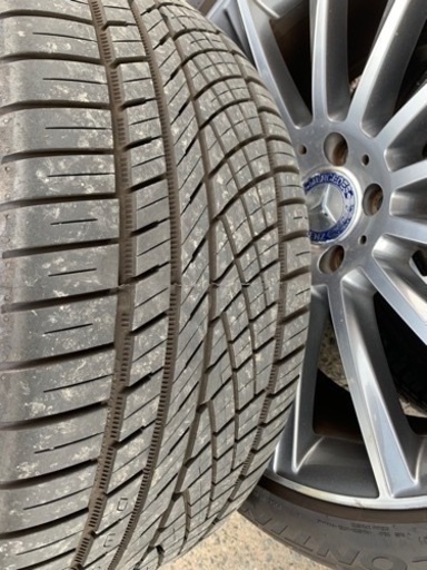ベンツS・W222 より取り外し・AMG本物・20インチ・タイヤバリ山