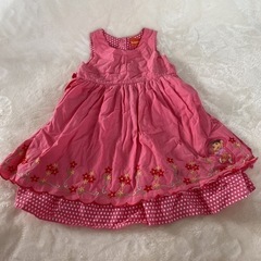 3歳‼️ドーラちゃん‼️ボリュームワンピース　ピンクが可愛い