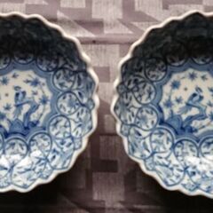 【無料】中鉢 和柄 ×2個