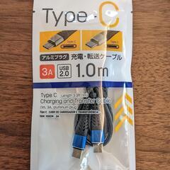 【新品・未開封】Type−Ｃ🌟充電・転送ケーブル1.0m🌟3A ...