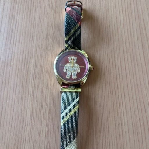Vivienne Westwood ヴィヴィアン・ウエストウッド クレイジーベア ラインストーン 腕時計 VV103RDBR ワインレッド