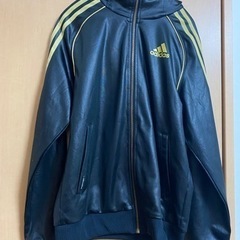 adidas 黒金 ジャージ