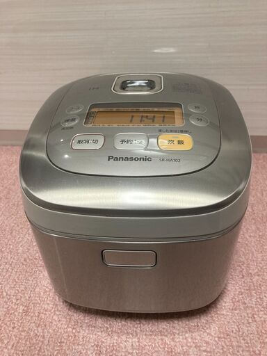 当方の自宅まで取りにこれる方限定！panasonic 炊飯器　SR-HA102　5.5合