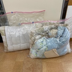 タダで差し上げます‼️お布団セット🛌