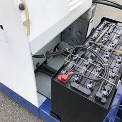1.5トン　バッテリーフォークリフト　リーチフォーク　ハイマスト4ｍ　ニチユ　下取り試乗歓迎!!の画像