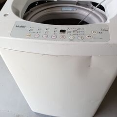 壊れた洗濯機の画像