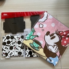ディズニー　ノベルティー　タオル　ペンスタンド
