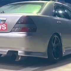 JZX110 マーク２　社外Rバンパー