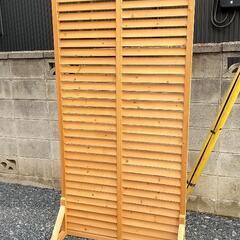 【CAINZカインズ】 ウッドフェンス(足付)90cm×180cm