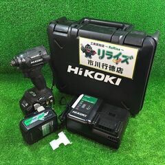 HiKOKI WH36DC(2XPB) コードレスインパクトドライバー36V【リライズ市川行徳店】【店頭取引限定】【中古】管理番号：IT7OOMIJTVAE