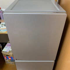 U・INGの110L ノンフロン冷凍冷蔵庫の画像