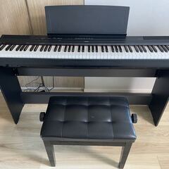 YAMAHA ヤマハ　電子ピアノ　P-115B 88鍵　スタンド...