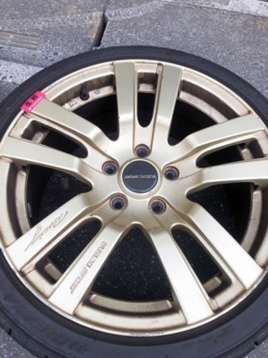 【売却済】スイフトスポーツ専用ホイール　TYPE-VX