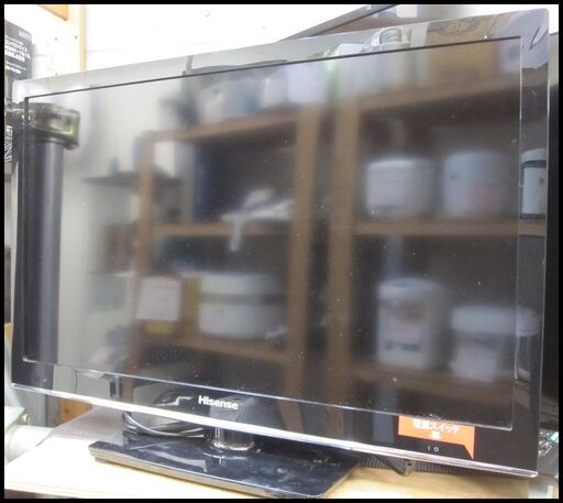 キャッシュレス決済可！ 11000円 ハイセンス 24型 液晶テレビ 2017年製 リモコン付き