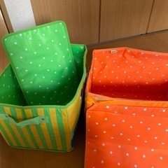 【取引成立】折り畳み収納box の画像