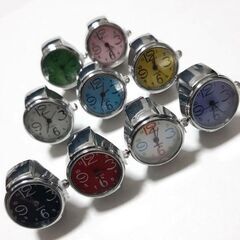新品　未使用　レディース 腕時計 リングウォッチ 指輪時計 指時計 アナログ 指輪の画像