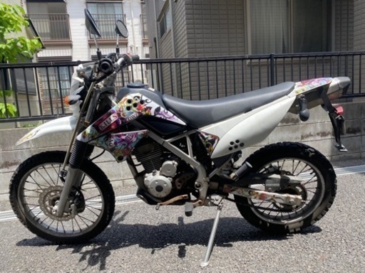 カワサキ　KLX125　エンジン良好　アクラポビッチ　125cc