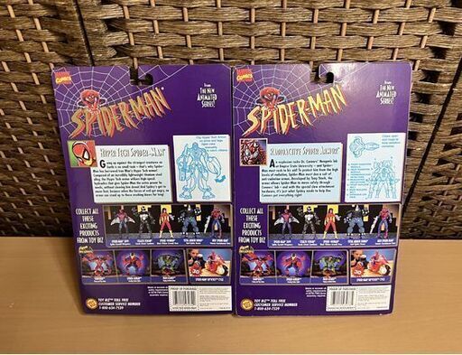 未開封 トイビズ スパイダーマン Techno Wars 【ハイパー テック スパイダーマン 】【ラジオ アクティブ スパイダーアーマ