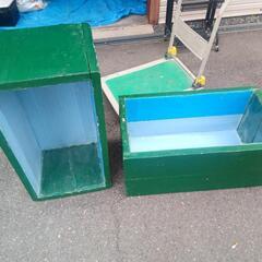 【あげます】大型プランター 防水加工済 メダカ水槽にも！W83....