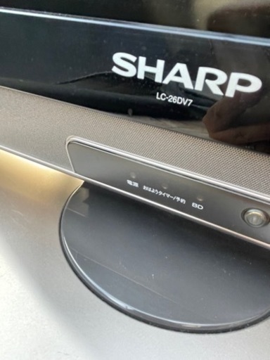 シャープ　格安TV ！　BDレコーダー内蔵！
