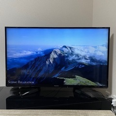 【美品】パナソニック 43V型 液晶テレビ ビエラ TH-43EX600 4K USB HDD録画対応 2017年モデル