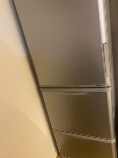 3ドアタイプの冷蔵庫