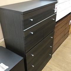 KE-43【ご来店頂ける方限定】ハイチェスト　ブラウン