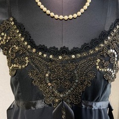 美品❣️パーティードレス＋ボレロ付の画像