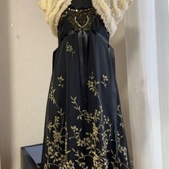 美品❣️パーティードレス＋ボレロ付