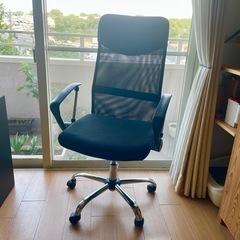 【不二貿易】メッシュ デスクチェア【引取日の早い人に】