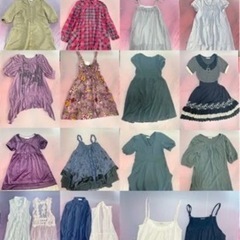 最終お値下げ！　10点セット　ワンピース・カーディガンまとめ売り...