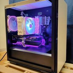 ☆お洒落白基調ベース♪最新ゲーミングPC♪最新グラボ搭載☆の画像