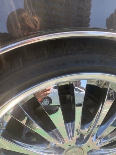 車　ワーク20インチアルミホイール
