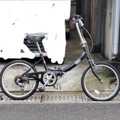 折りたたみ自転車 前輪空気漏れ有