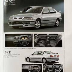 日産サニー、プリメーラのカタログの画像
