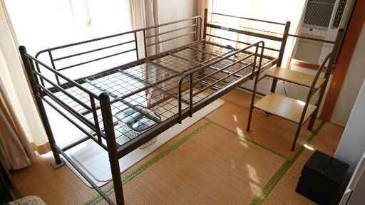 【受け渡し予定あり】階段付きロータイプロフトベッド