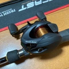 バス釣り　ロッド&リール　セットの画像