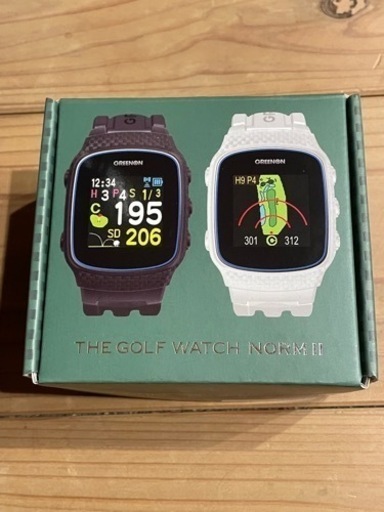 GREEN ON ザ・ゴルフウォッチ ノルムⅡ GPSナビ