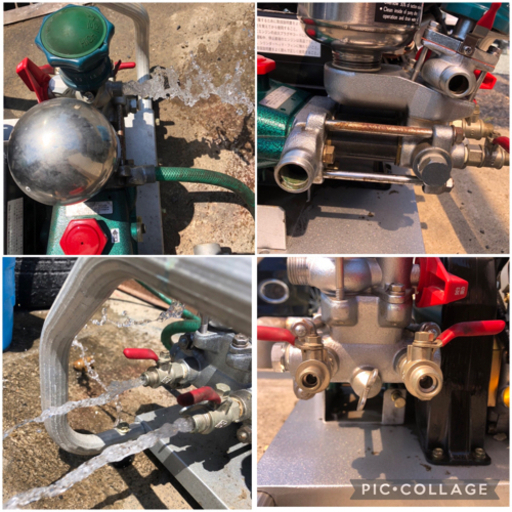 丸山 セット動噴 MS313EA 三菱 エンジン GM132L 動作確認済み。