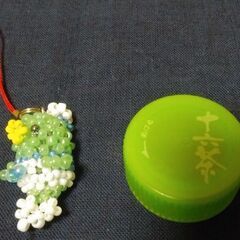 お一人様のトリピー　オリジナルビーズストラップの画像